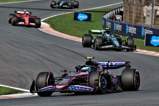 Pierre Gasly (FRA) Alpine F1 Team A524.
25.08.2024. Formula 1 World Championship, Rd 15, Dutch Grand Prix, Zandvoort, Netherlands, Race Day.
- www.xpbimages.com, EMail: requests@xpbimages.com © Copyright: Moy / XPB Images