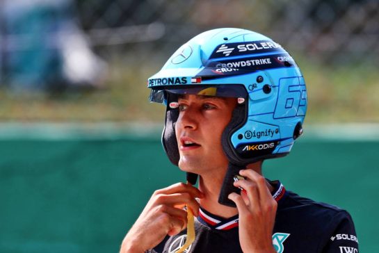 George Russell (GBR) Mercedes AMG F1.
29.08.2024. Formula 1 World Championship, Rd 16, Italian Grand Prix, Monza, Italy, Preparation Day.
- www.xpbimages.com, EMail: requests@xpbimages.com © Copyright: Coates / XPB Images