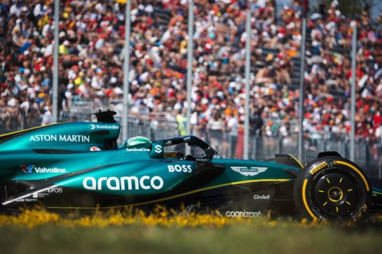 Lance Stroll (CDN) Aston Martin F1 Team AMR24.
30.08.2024. Formula 1 World Championship, Rd 16, Italian Grand Prix, Monza, Italy, Practice Day.
- www.xpbimages.com, EMail: requests@xpbimages.com © Copyright: Bearne / XPB Images