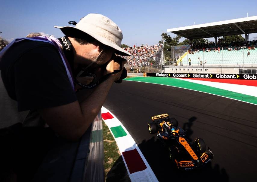 Oscar Piastri (AUS) McLaren MCL38. 30.08.2024. Formula 1 World Championship, Rd 16, Italian Grand Prix, Monza, Italy, Practice Day. - www.xpbimages.com, EMail: requests@xpbimages.com © Copyright: Bearne / XPB Images