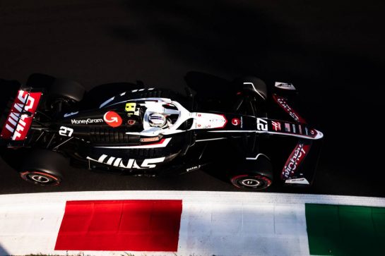 Nico Hulkenberg (GER) Haas VF-24.
30.08.2024. Formula 1 World Championship, Rd 16, Italian Grand Prix, Monza, Italy, Practice Day.
- www.xpbimages.com, EMail: requests@xpbimages.com © Copyright: Bearne / XPB Images