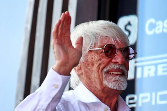 Bernie Ecclestone (GBR).
31.08.2024. Formula 1 World Championship, Rd 16, Italian Grand Prix, Monza, Italy, Qualifying Day.
- www.xpbimages.com, EMail: requests@xpbimages.com © Copyright: Coates / XPB Images