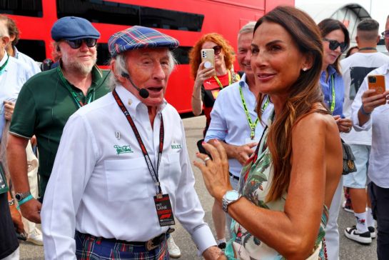 (L to R): Jackie Stewart (GBR) with Silvia Domenicali (ITA).
31.08.2024. Formula 1 World Championship, Rd 16, Italian Grand Prix, Monza, Italy, Qualifying Day.
- www.xpbimages.com, EMail: requests@xpbimages.com © Copyright: Batchelor / XPB Images