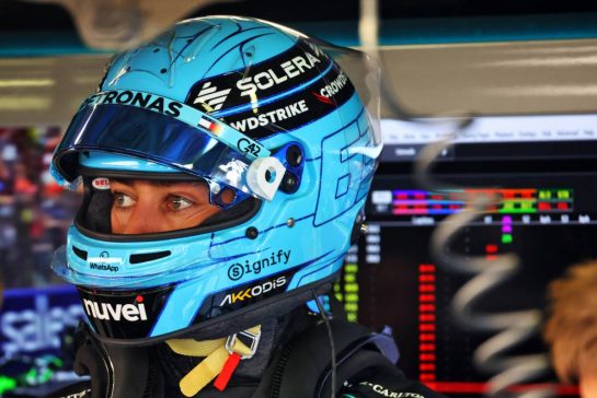 George Russell (GBR) Mercedes AMG F1.
31.08.2024. Formula 1 World Championship, Rd 16, Italian Grand Prix, Monza, Italy, Qualifying Day.
- www.xpbimages.com, EMail: requests@xpbimages.com © Copyright: Batchelor / XPB Images
