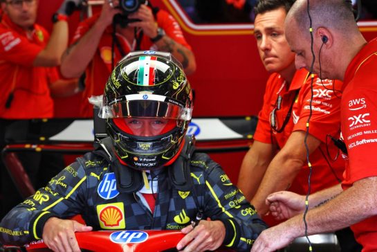 Charles Leclerc (MON) Ferrari SF-24.
31.08.2024. Formula 1 World Championship, Rd 16, Italian Grand Prix, Monza, Italy, Qualifying Day.
- www.xpbimages.com, EMail: requests@xpbimages.com © Copyright: Coates / XPB Images