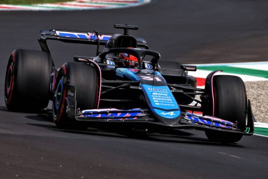 Esteban Ocon (FRA) Alpine F1 Team A524.
31.08.2024. Formula 1 World Championship, Rd 16, Italian Grand Prix, Monza, Italy, Qualifying Day.
- www.xpbimages.com, EMail: requests@xpbimages.com © Copyright: Coates / XPB Images