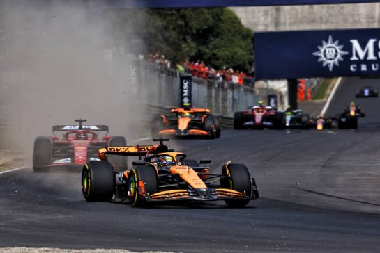 Oscar Piastri (AUS) McLaren MCL38.
01.09.2024. Formula 1 World Championship, Rd 16, Italian Grand Prix, Monza, Italy, Race Day.
- www.xpbimages.com, EMail: requests@xpbimages.com © Copyright: Charniaux / XPB Images