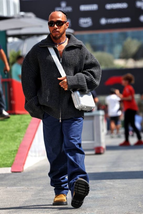 Lewis Hamilton (GBR) Mercedes AMG F1.
12.09.2024. Formula 1 World Championship, Rd 17, Azerbaijan Grand Prix, Baku Street Circuit, Azerbaijan, Preparation Day.
- www.xpbimages.com, EMail: requests@xpbimages.com © Copyright: Bearne / XPB Images