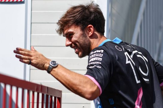 Pierre Gasly (FRA), Alpine F1 Team 
12.09.2024. Formula 1 World Championship, Rd 17, Azerbaijan Grand Prix, Baku Street Circuit, Azerbaijan, Preparation Day.
- www.xpbimages.com, EMail: requests@xpbimages.com © Copyright: Charniaux / XPB Images