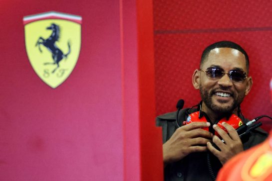 Will Smith (USA) Actor with Ferrari.
14.09.2024. Formula 1 World Championship, Rd 17, Azerbaijan Grand Prix, Baku Street Circuit, Azerbaijan, Qualifying Day.
- www.xpbimages.com, EMail: requests@xpbimages.com © Copyright: Batchelor / XPB Images
