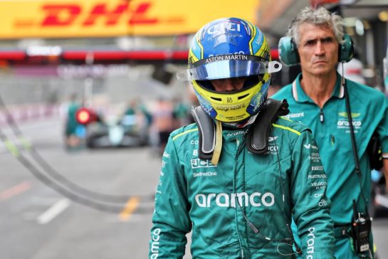 Fernando Alonso (ESP) Aston Martin F1 Team.
14.09.2024. Formula 1 World Championship, Rd 17, Azerbaijan Grand Prix, Baku Street Circuit, Azerbaijan, Qualifying Day.
- www.xpbimages.com, EMail: requests@xpbimages.com © Copyright: Batchelor / XPB Images