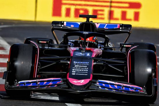 Esteban Ocon (FRA) Alpine F1 Team A524.
14.09.2024. Formula 1 World Championship, Rd 17, Azerbaijan Grand Prix, Baku Street Circuit, Azerbaijan, Qualifying Day.
- www.xpbimages.com, EMail: requests@xpbimages.com © Copyright: Coates / XPB Images
