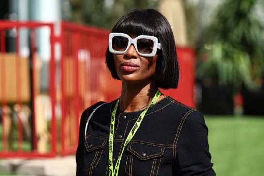 Naomi Campbell (GBR).
15.09.2024. Formula 1 World Championship, Rd 17, Azerbaijan Grand Prix, Baku Street Circuit, Azerbaijan, Race Day.
- www.xpbimages.com, EMail: requests@xpbimages.com © Copyright: Charniaux / XPB Images