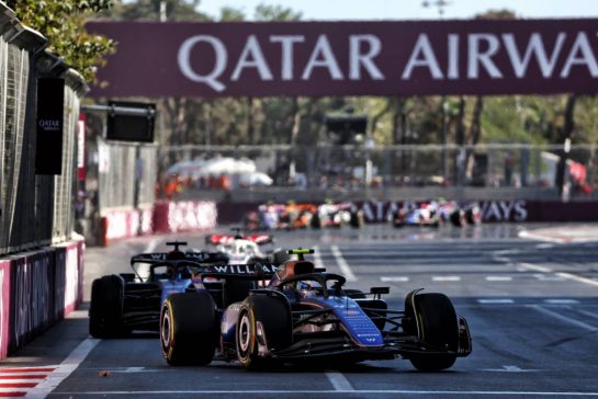 Franco Colapinto (ARG) Williams Racing FW46.
15.09.2024. Formula 1 World Championship, Rd 17, Azerbaijan Grand Prix, Baku Street Circuit, Azerbaijan, Race Day.
- www.xpbimages.com, EMail: requests@xpbimages.com © Copyright: Coates / XPB Images