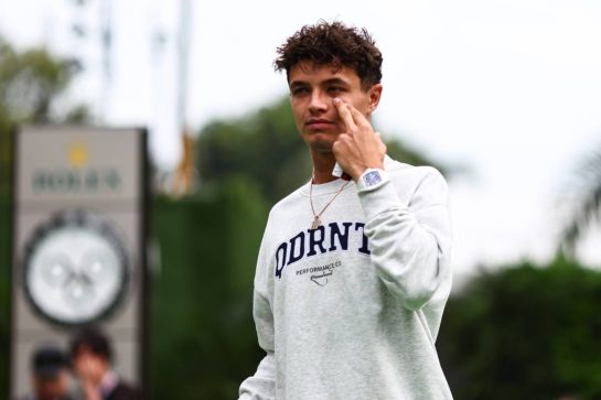 Lando Norris (GBR), McLaren F1 Team 
19.09.2024. Formula 1 World Championship, Rd 18, Singapore Grand Prix, Marina Bay Street Circuit, Singapore, Preparation Day.
- www.xpbimages.com, EMail: requests@xpbimages.com © Copyright: Charniaux / XPB Images