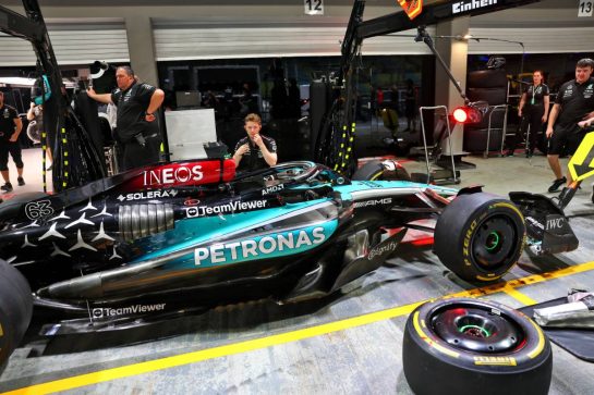 Mercedes AMG F1 W15.
19.09.2024. Formula 1 World Championship, Rd 18, Singapore Grand Prix, Marina Bay Street Circuit, Singapore, Preparation Day.
- www.xpbimages.com, EMail: requests@xpbimages.com © Copyright: Batchelor / XPB Images