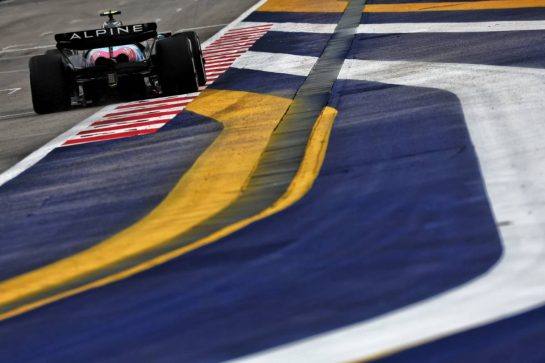 Pierre Gasly (FRA) Alpine F1 Team A524.
20.09.2024. Formula 1 World Championship, Rd 18, Singapore Grand Prix, Marina Bay Street Circuit, Singapore, Practice Day.
- www.xpbimages.com, EMail: requests@xpbimages.com © Copyright: Moy / XPB Images