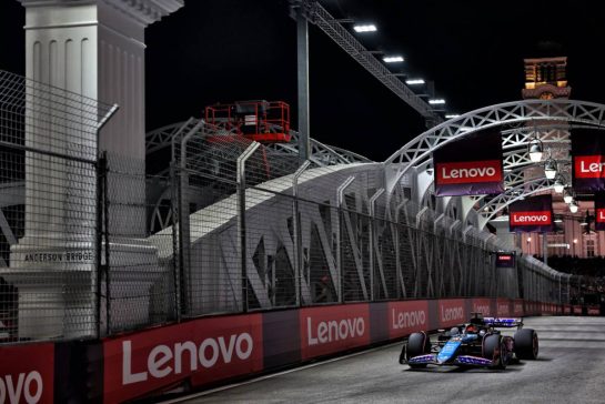 Esteban Ocon (FRA) Alpine F1 Team A524.
20.09.2024. Formula 1 World Championship, Rd 18, Singapore Grand Prix, Marina Bay Street Circuit, Singapore, Practice Day.
- www.xpbimages.com, EMail: requests@xpbimages.com © Copyright: Coates / XPB Images