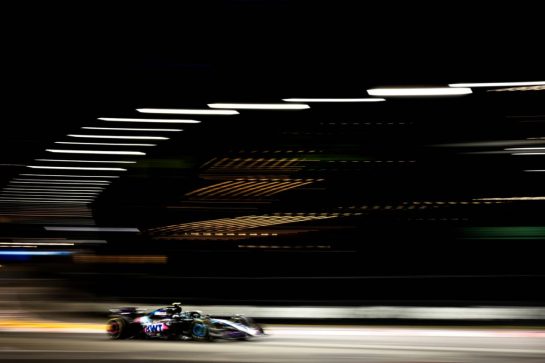 Pierre Gasly (FRA) Alpine F1 Team A524.
20.09.2024. Formula 1 World Championship, Rd 18, Singapore Grand Prix, Marina Bay Street Circuit, Singapore, Practice Day.
- www.xpbimages.com, EMail: requests@xpbimages.com © Copyright: Bearne / XPB Images