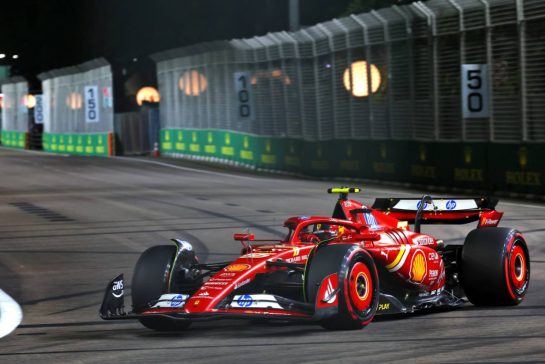 Carlos Sainz Jr (ESP) Ferrari SF-24.
21.09.2024. Formula 1 World Championship, Rd 18, Singapore Grand Prix, Marina Bay Street Circuit, Singapore, Qualifying Day.
- www.xpbimages.com, EMail: requests@xpbimages.com © Copyright: Coates / XPB Images