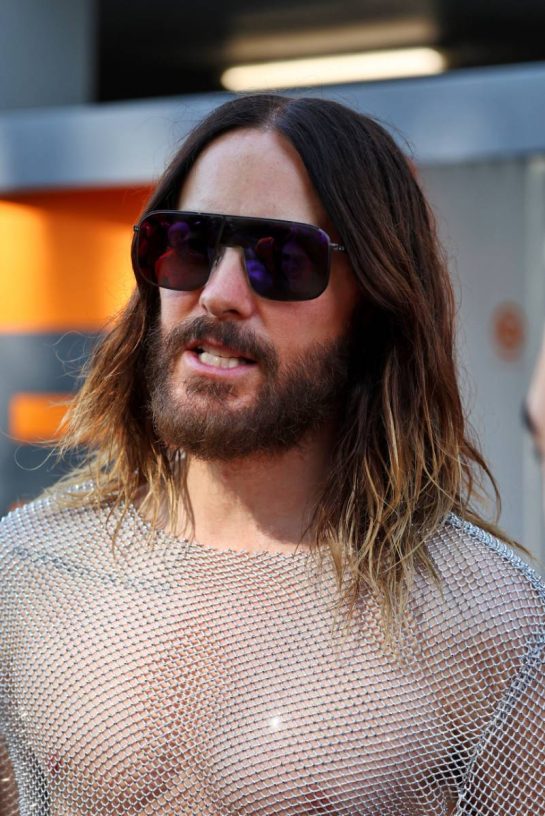 Jared Leto (USA) Actor.
22.09.2024. Formula 1 World Championship, Rd 18, Singapore Grand Prix, Marina Bay Street Circuit, Singapore, Race Day.
- www.xpbimages.com, EMail: requests@xpbimages.com © Copyright: Moy / XPB Images