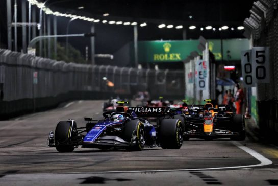Franco Colapinto (ARG) Williams Racing FW46.
22.09.2024. Formula 1 World Championship, Rd 18, Singapore Grand Prix, Marina Bay Street Circuit, Singapore, Race Day.
- www.xpbimages.com, EMail: requests@xpbimages.com © Copyright: Moy / XPB Images