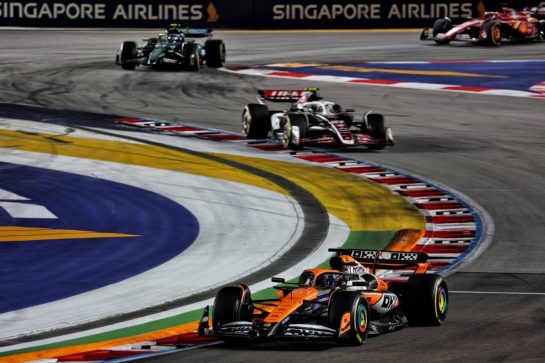 Oscar Piastri (AUS) McLaren MCL38.
22.09.2024. Formula 1 World Championship, Rd 18, Singapore Grand Prix, Marina Bay Street Circuit, Singapore, Race Day.
- www.xpbimages.com, EMail: requests@xpbimages.com © Copyright: Batchelor / XPB Images