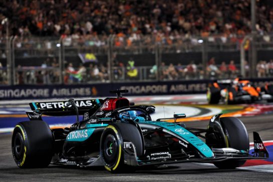 George Russell (GBR) Mercedes AMG F1 W15.
22.09.2024. Formula 1 World Championship, Rd 18, Singapore Grand Prix, Marina Bay Street Circuit, Singapore, Race Day.
- www.xpbimages.com, EMail: requests@xpbimages.com © Copyright: Batchelor / XPB Images