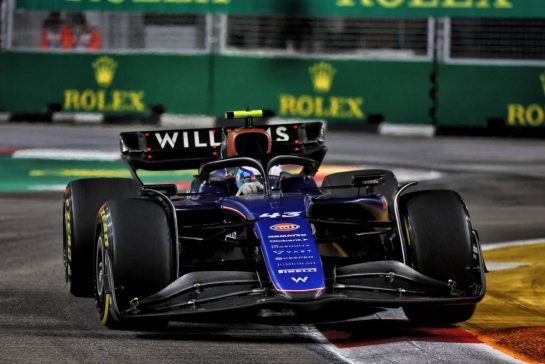 Franco Colapinto (ARG) Williams Racing FW46.
22.09.2024. Formula 1 World Championship, Rd 18, Singapore Grand Prix, Marina Bay Street Circuit, Singapore, Race Day.
- www.xpbimages.com, EMail: requests@xpbimages.com © Copyright: Moy / XPB Images