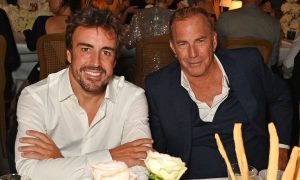 Alonso and Costner rev-up Aston Martin’s star-studded unveiling