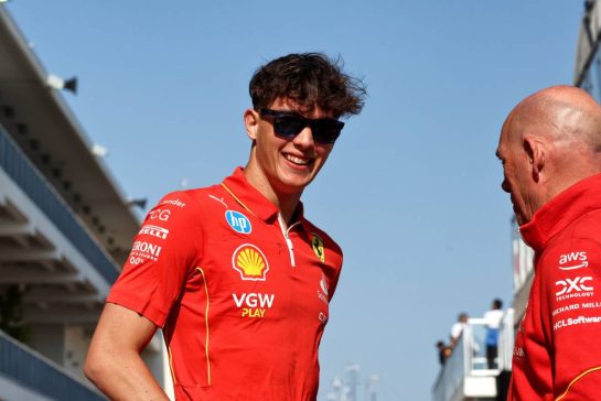 Oliver Bearman (GBR) Ferrari Reserve Driver.
17.10.2024. Formula 1 World Championship, Rd 19, United States Grand Prix, Austin, Texas, USA, Preparation Day.
- www.xpbimages.com, EMail: requests@xpbimages.com © Copyright: Moy / XPB Images