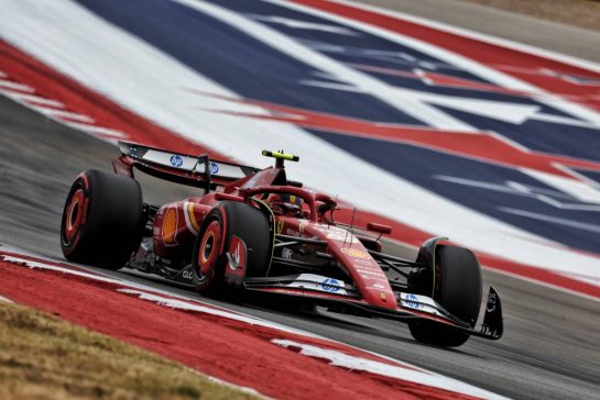 Carlos Sainz Jr (ESP) Ferrari SF-24.
18.10.2024. Formula 1 World Championship, Rd 19, United States Grand Prix, Austin, Texas, USA, Sprint Qualifying Day
- www.xpbimages.com, EMail: requests@xpbimages.com © Copyright: Moy / XPB Images