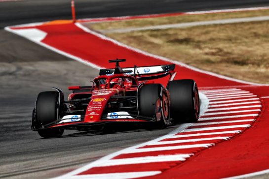 Charles Leclerc (MON) Ferrari SF-24.
18.10.2024. Formula 1 World Championship, Rd 19, United States Grand Prix, Austin, Texas, USA, Sprint Qualifying Day
- www.xpbimages.com, EMail: requests@xpbimages.com © Copyright: Coates / XPB Images