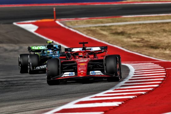Charles Leclerc (MON) Ferrari SF-24.
18.10.2024. Formula 1 World Championship, Rd 19, United States Grand Prix, Austin, Texas, USA, Sprint Qualifying Day
- www.xpbimages.com, EMail: requests@xpbimages.com © Copyright: Coates / XPB Images