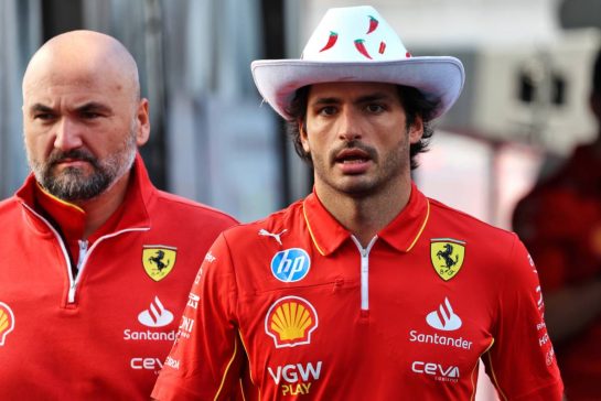 Carlos Sainz Jr (ESP) Ferrari.
19.10.2024. Formula 1 World Championship, Rd 19, United States Grand Prix, Austin, Texas, USA, Sprint and Qualifying Day.
- www.xpbimages.com, EMail: requests@xpbimages.com © Copyright: Rew / XPB Images