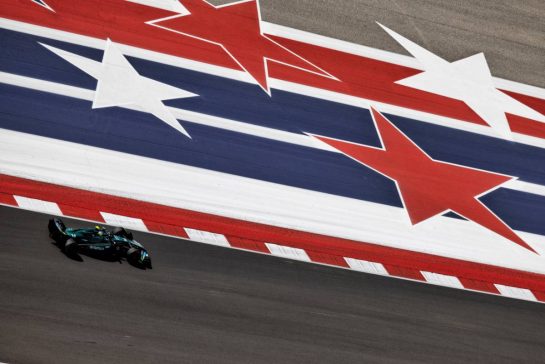 Fernando Alonso (ESP) Aston Martin F1 Team AMR24.
19.10.2024. Formula 1 World Championship, Rd 19, United States Grand Prix, Austin, Texas, USA, Sprint and Qualifying Day.
- www.xpbimages.com, EMail: requests@xpbimages.com © Copyright: Rew / XPB Images