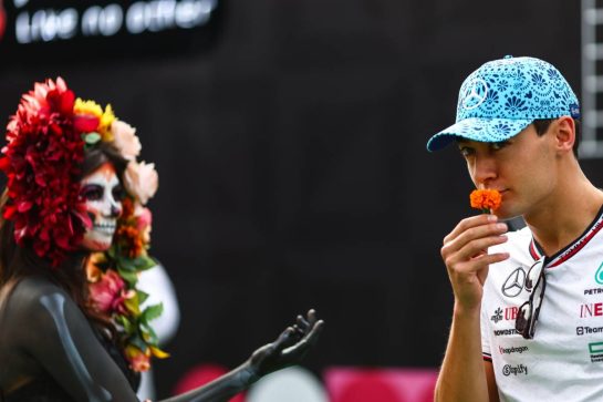 George Russell (GBR), Mercedes AMG F1 
24.10.2024. Formula 1 World Championship, Rd 20, Mexican Grand Prix, Mexico City, Mexico, Preparation Day.
- www.xpbimages.com, EMail: requests@xpbimages.com © Copyright: Charniaux / XPB Images