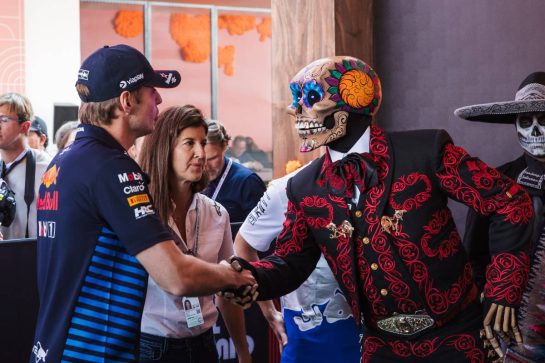 Max Verstappen (NLD) Red Bull Racing.
24.10.2024. Formula 1 World Championship, Rd 20, Mexican Grand Prix, Mexico City, Mexico, Preparation Day.
- www.xpbimages.com, EMail: requests@xpbimages.com © Copyright: Bearne / XPB Images
