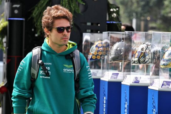 Felipe Drugovich (BRA) Aston Martin F1 Team, Reserve and Development Programme Driver.
25.10.2024. Formula 1 World Championship, Rd 20, Mexican Grand Prix, Mexico City, Mexico, Practice Day.
- www.xpbimages.com, EMail: requests@xpbimages.com © Copyright: Moy / XPB Images