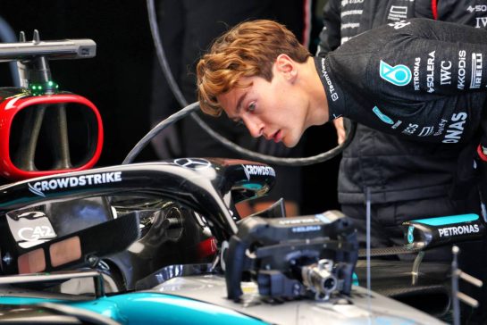 George Russell (GBR) Mercedes AMG F1 W15.
25.10.2024. Formula 1 World Championship, Rd 20, Mexican Grand Prix, Mexico City, Mexico, Practice Day.
- www.xpbimages.com, EMail: requests@xpbimages.com © Copyright: Batchelor / XPB Images