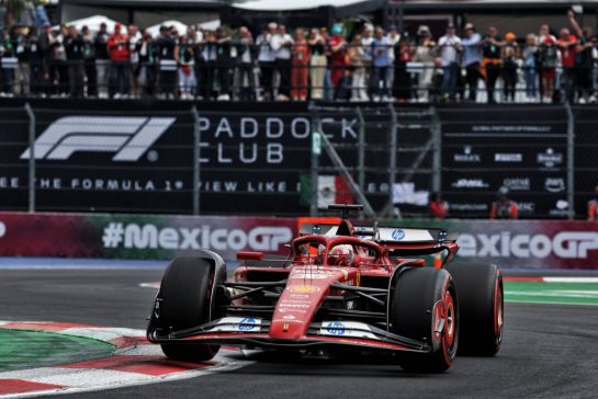 Charles Leclerc (MON) Ferrari SF-24.
26.10.2024. Formula 1 World Championship, Rd 20, Mexican Grand Prix, Mexico City, Mexico, Qualifying Day.
- www.xpbimages.com, EMail: requests@xpbimages.com © Copyright: Moy / XPB Images