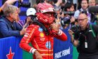 Pole sitter Carlos Sainz Jr (ESP) Ferrari in qualifying parc ferme. 26.10.2024. Formula 1 World Championship, Rd 20, Mexican Grand Prix, Mexico City, Mexico, Qualifying Day. - www.xpbimages.com, EMail: requests@xpbimages.com © Copyright: Batchelor / XPB Images