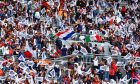Circuit atmosphere - fans in the grandstand. 27.10.2024. Formula 1 World Championship, Rd 20, Mexican Grand Prix, Mexico City, Mexico, Race Day. - www.xpbimages.com, EMail: requests@xpbimages.com © Copyright: Coates / XPB Images
