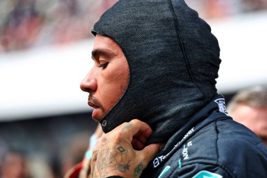 Lewis Hamilton (GBR) Mercedes AMG F1 on the grid.
27.10.2024. Formula 1 World Championship, Rd 20, Mexican Grand Prix, Mexico City, Mexico, Race Day.
- www.xpbimages.com, EMail: requests@xpbimages.com © Copyright: Charniaux / XPB Images