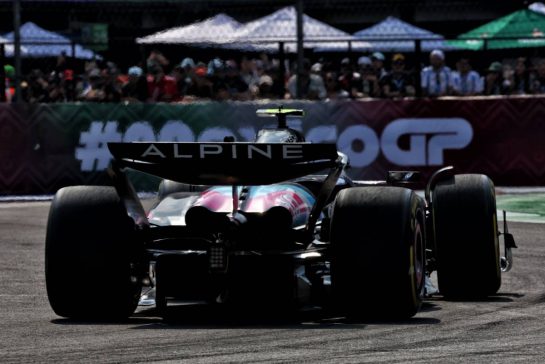 Pierre Gasly (FRA) Alpine F1 Team A524.
27.10.2024. Formula 1 World Championship, Rd 20, Mexican Grand Prix, Mexico City, Mexico, Race Day.
- www.xpbimages.com, EMail: requests@xpbimages.com © Copyright: Charniaux / XPB Images