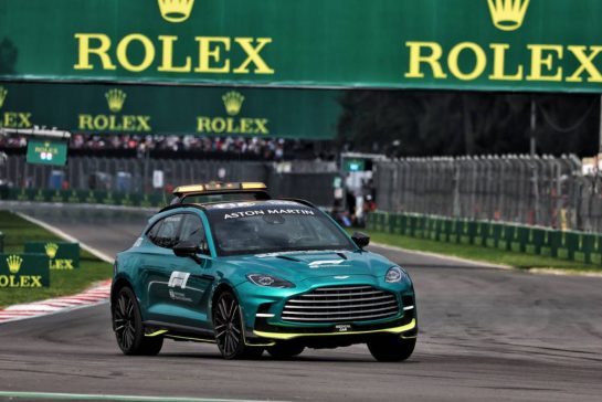 Aston Martin FIA Medical Car.
27.10.2024. Formula 1 World Championship, Rd 20, Mexican Grand Prix, Mexico City, Mexico, Race Day.
- www.xpbimages.com, EMail: requests@xpbimages.com © Copyright: Moy / XPB Images