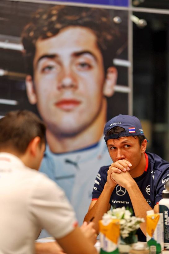Alexander Albon (THA) Williams Racing.
31.10.2024. Formula 1 World Championship, Rd 21, Brazilian Grand Prix, Sao Paulo, Brazil, Preparation Day.
- www.xpbimages.com, EMail: requests@xpbimages.com © Copyright: XPB Images
