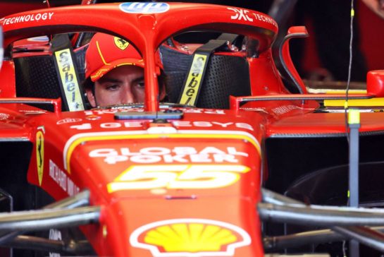 Carlos Sainz Jr (ESP) Ferrari SF-24.
31.10.2024. Formula 1 World Championship, Rd 21, Brazilian Grand Prix, Sao Paulo, Brazil, Preparation Day.
- www.xpbimages.com, EMail: requests@xpbimages.com © Copyright: Batchelor / XPB Images