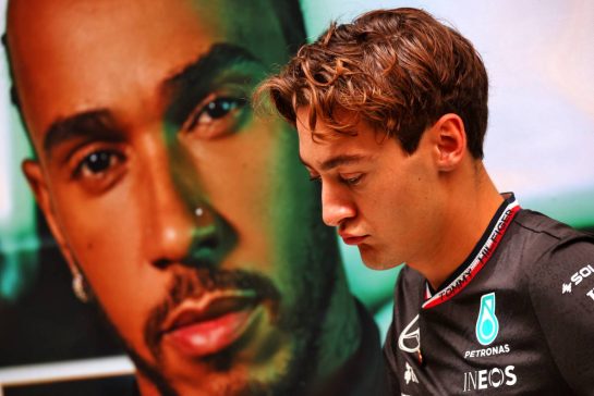 George Russell (GBR) Mercedes AMG F1.
31.10.2024. Formula 1 World Championship, Rd 21, Brazilian Grand Prix, Sao Paulo, Brazil, Preparation Day.
- www.xpbimages.com, EMail: requests@xpbimages.com © Copyright: Coates / XPB Images