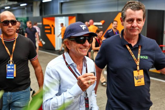 Emerson Fittipaldi (BRA).
01.11.2024. Formula 1 World Championship, Rd 21, Brazilian Grand Prix, Sao Paulo, Brazil, Sprint Qualifying Day.
- www.xpbimages.com, EMail: requests@xpbimages.com © Copyright: Coates / XPB Images